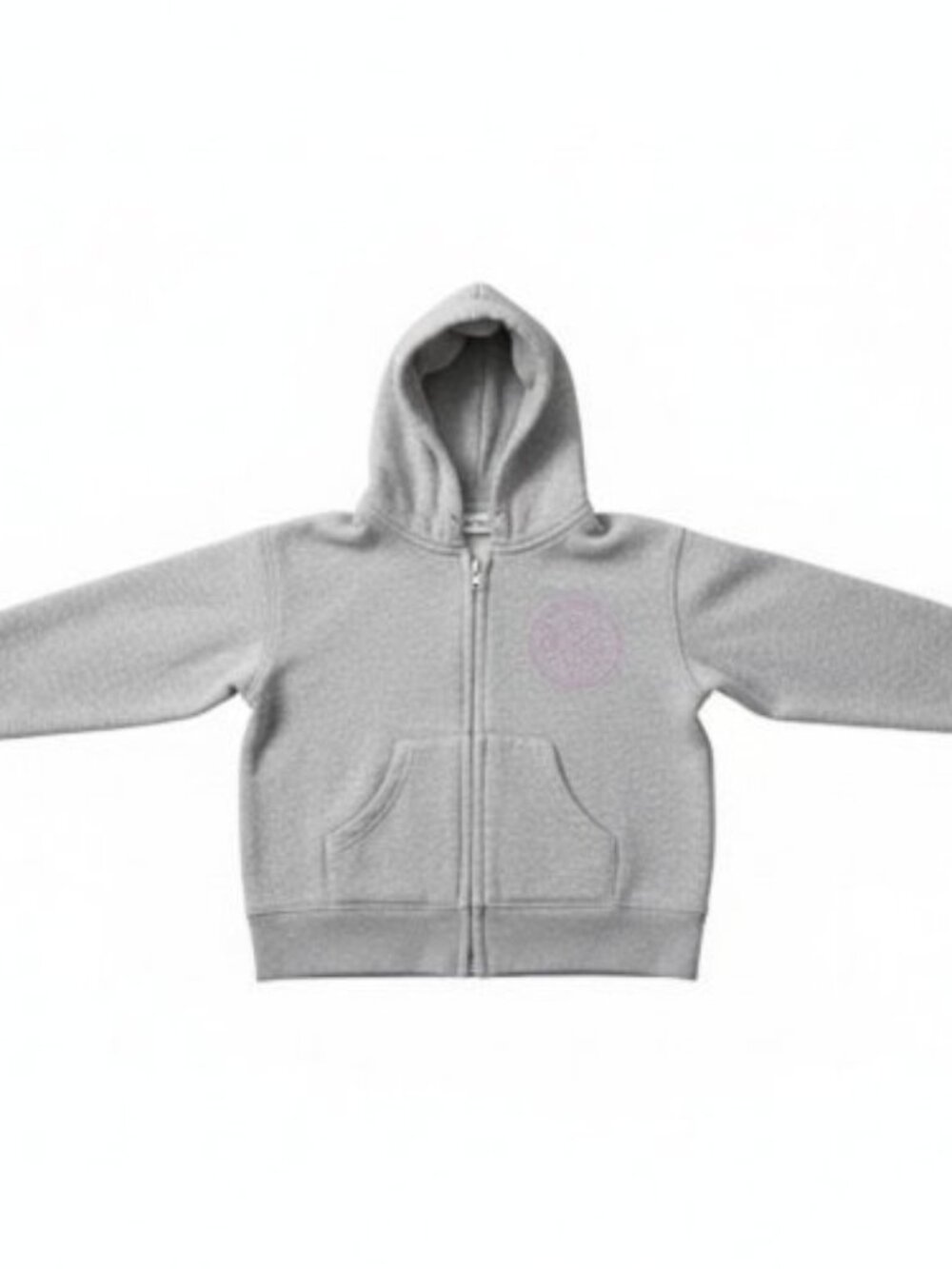 PRECIOUS CARGO Gray Zip Front Hooded Sweatshirt Jacket Boys 3T